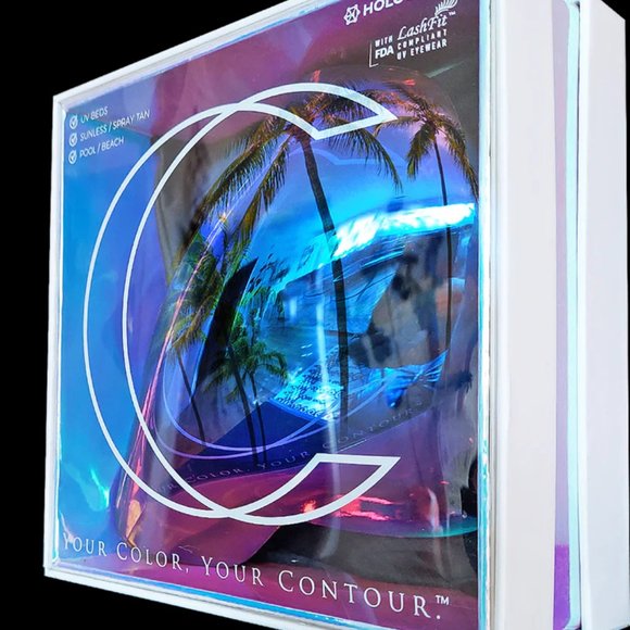 California Tanning Contour Mask NIB - Picture 2 of 7